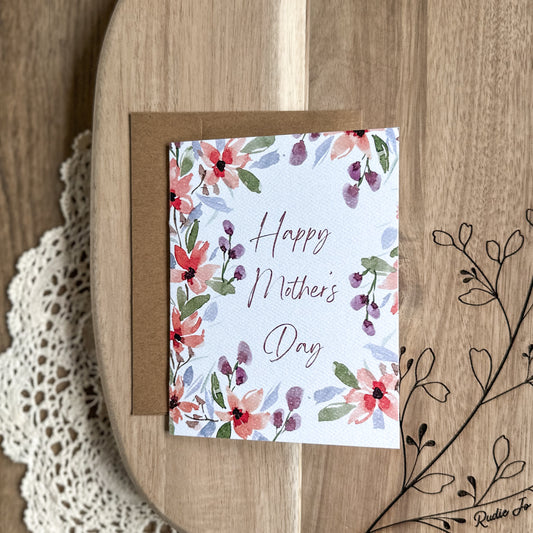 Happy Mother's Day Floral | Greeting Card