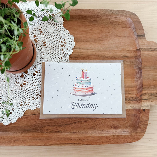 Birthday Cake Card