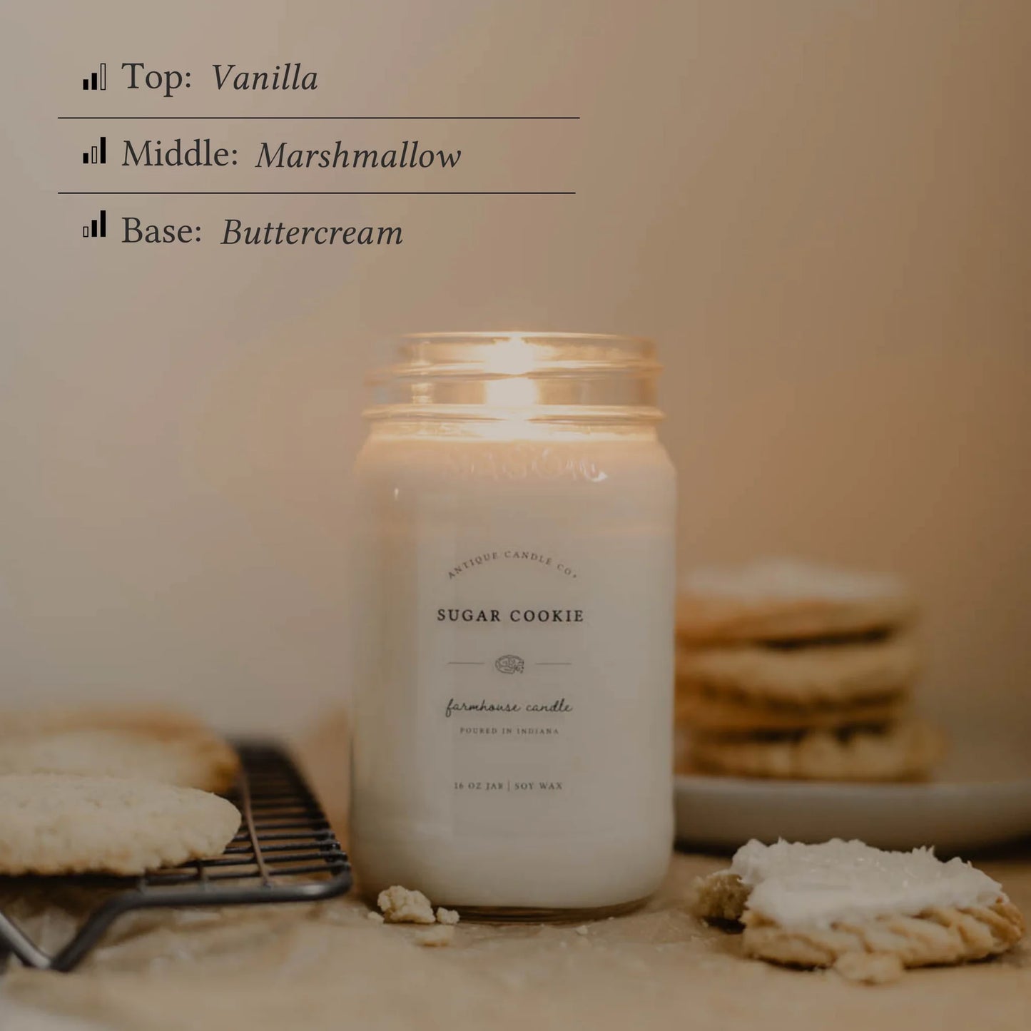 Sugar Cookie Candle | 16 oz.