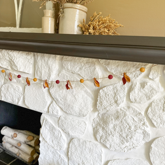 Fall Leaves Felt Garland