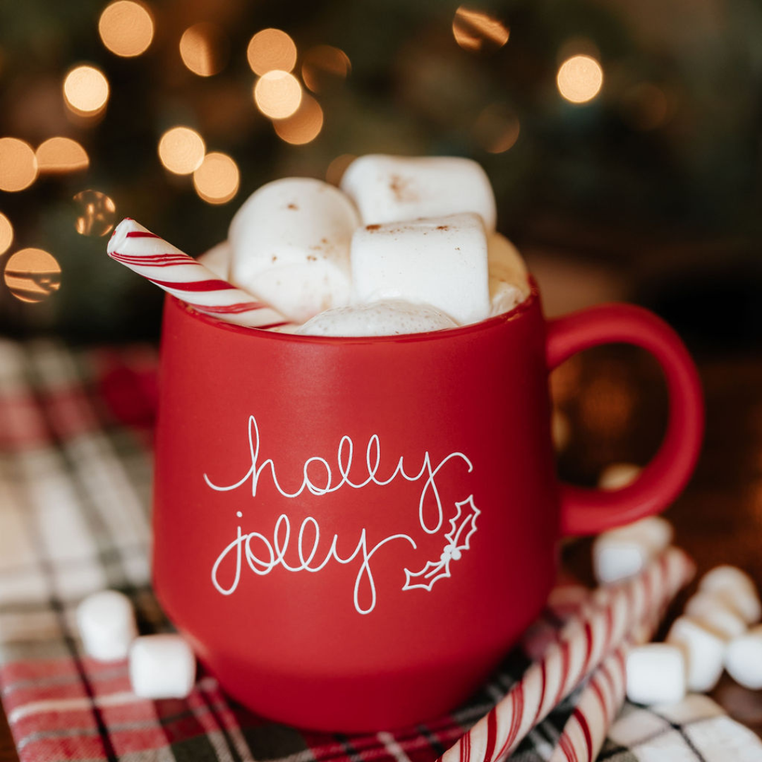 Holly Jolly Mug (16 oz)