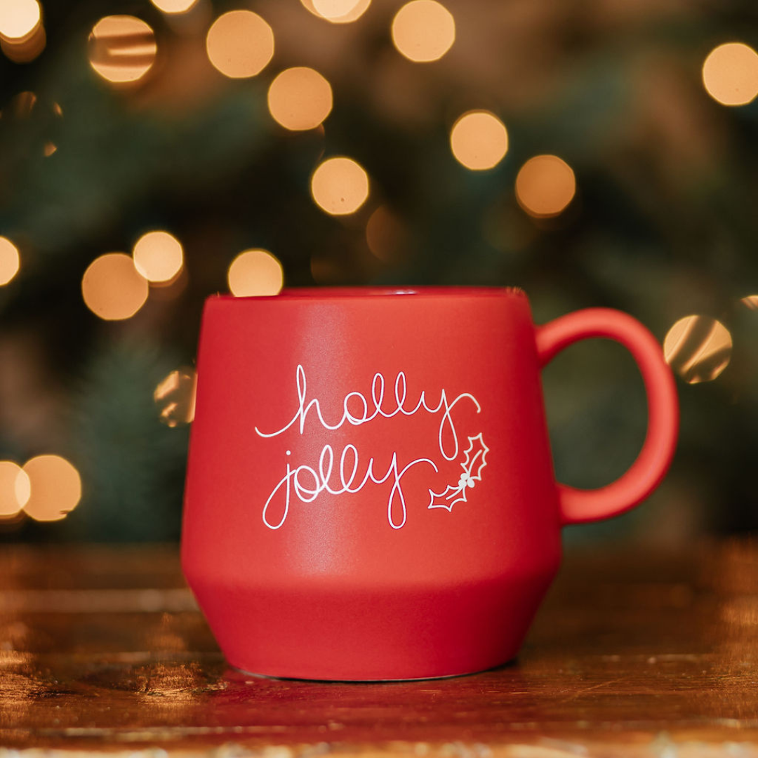 Holly Jolly Mug (16 oz)