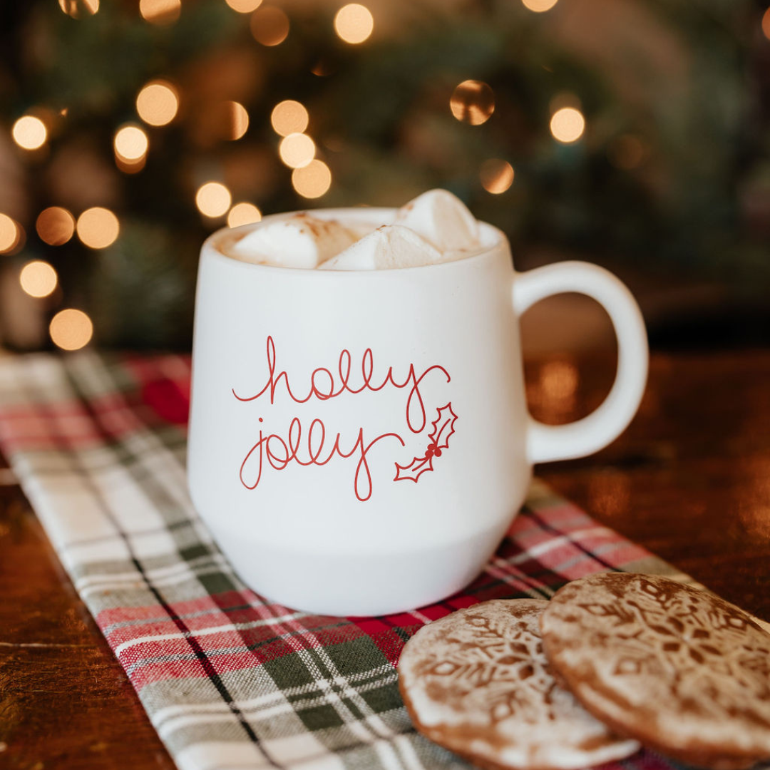 Holly Jolly Mug (16 oz)