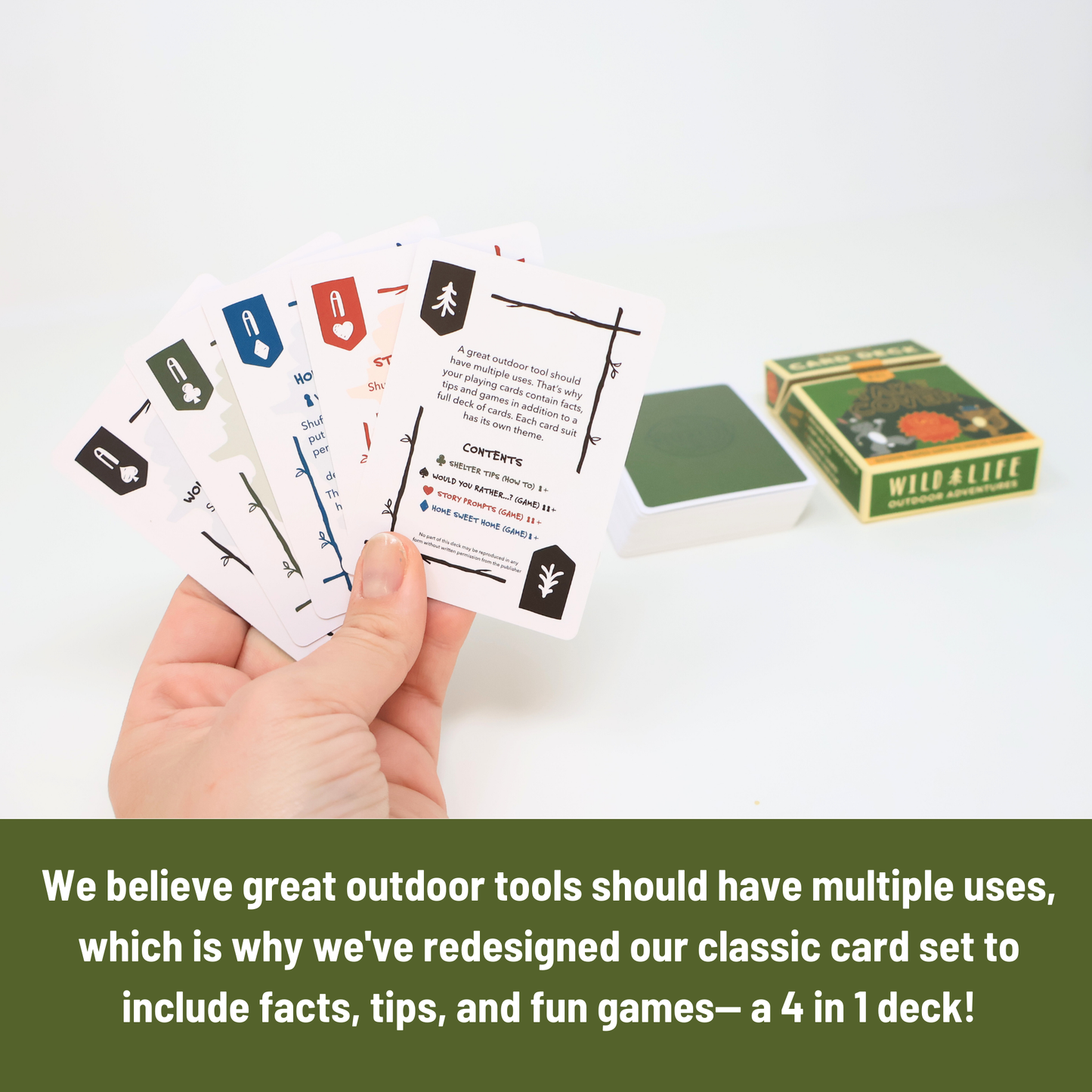 "Take Cover" 4 in 1 Card Game
