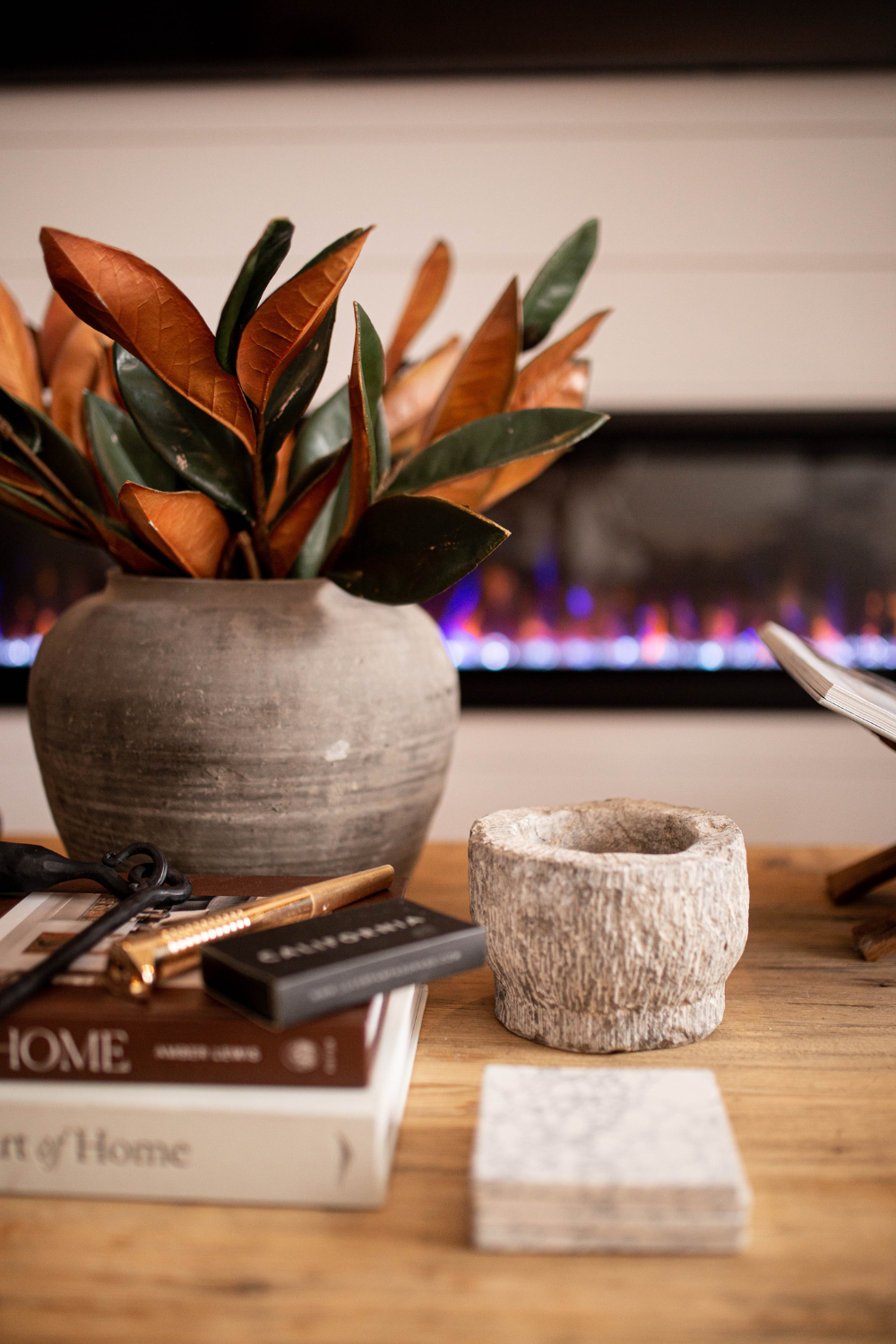 Faux Magnolia Stems | 2 sizes