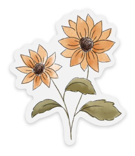 Rudbeckia | Sticker