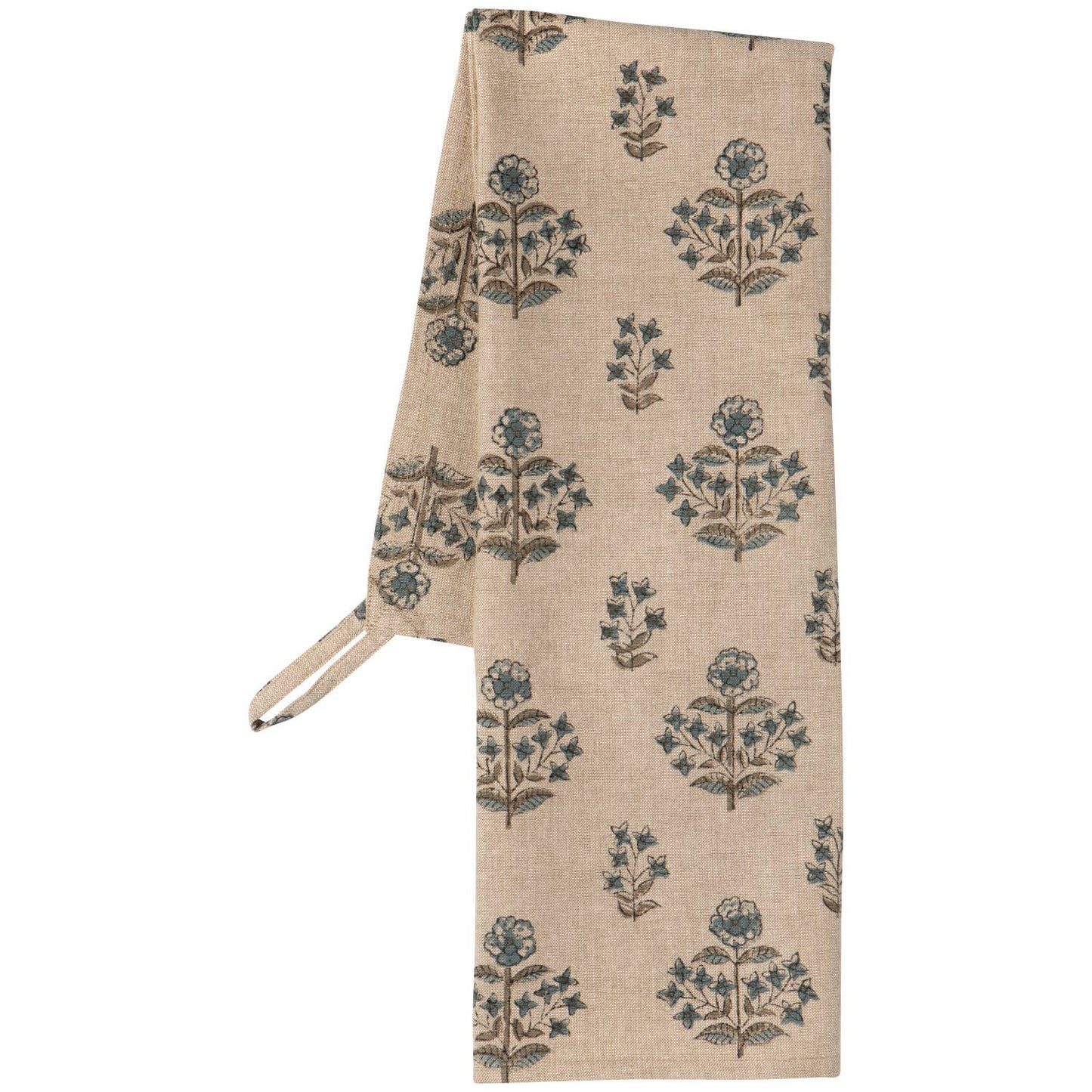 Heirloom Block Print Dishtowel