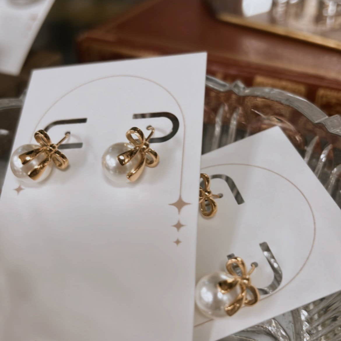 Theadora Bow Earrings | PREORDER
