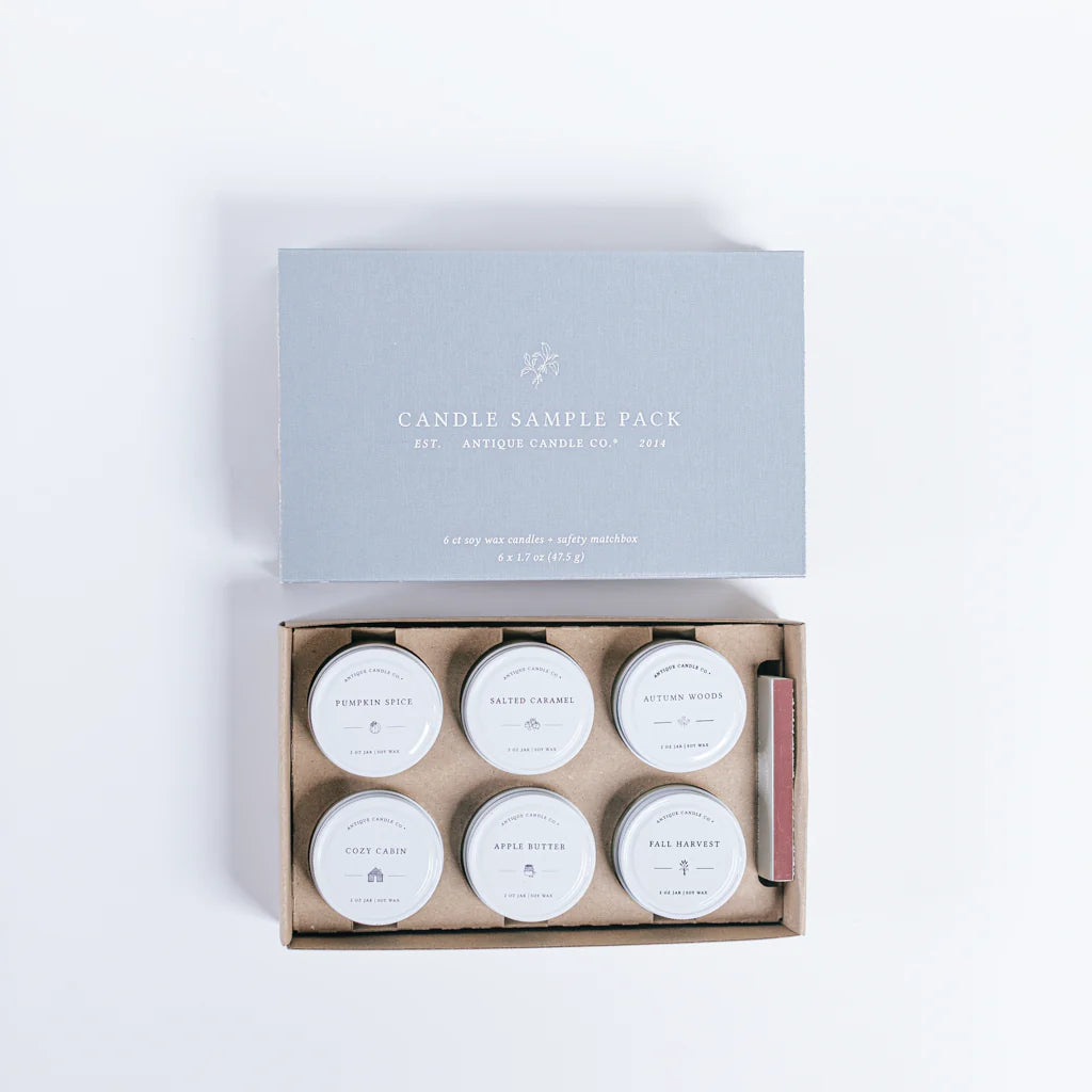 Fall Candle Sample Pack (6)
