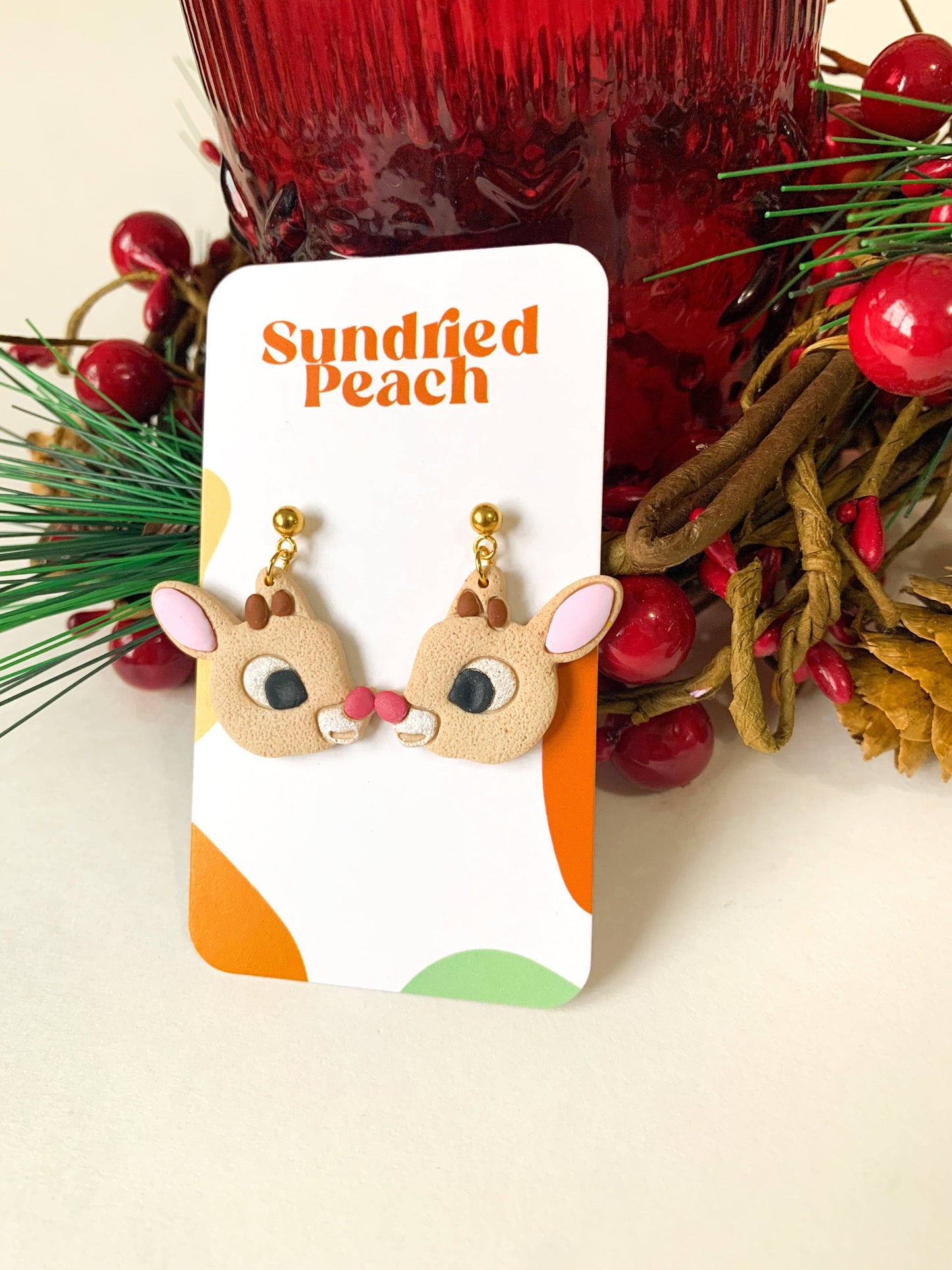 Clarice the Reindeer | Earrings