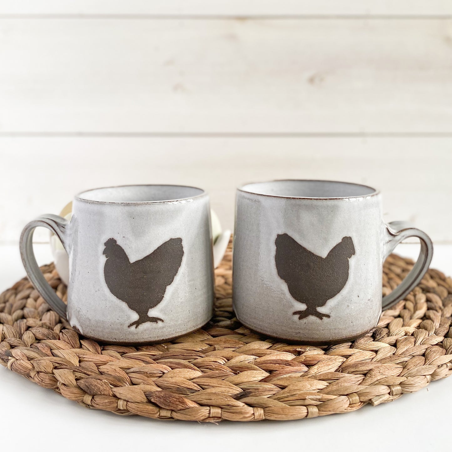 Chicken Pottery Mug