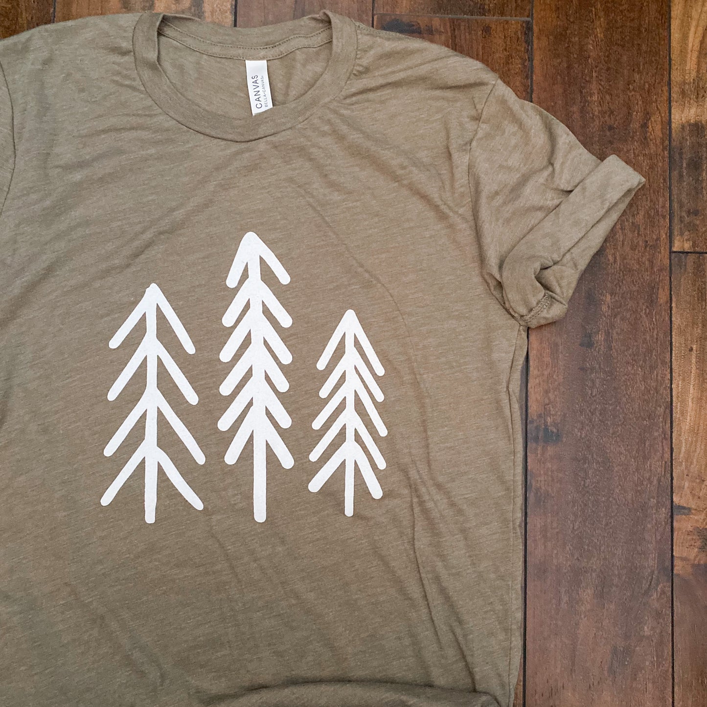 Outdoors Tree T-shirt | Emerald Green T-shirt | Unisex
