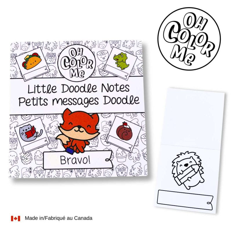 Mini Doodle Colouring Book | Little Doodle Notes