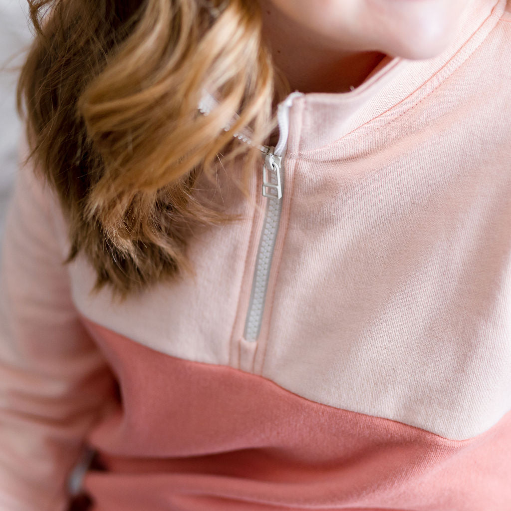 Blondie Apparel | Mountain Sweater | Peach/Tawny