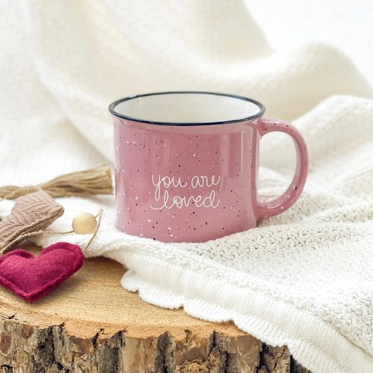 You Are Loved | 15 oz Camper Mug