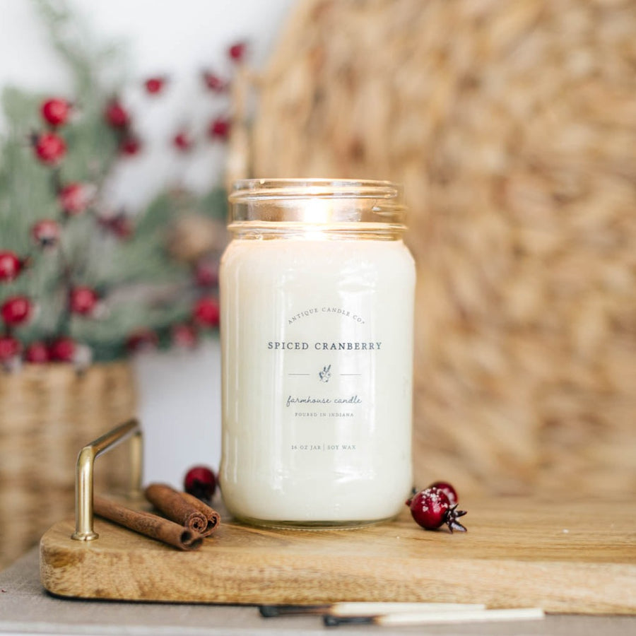 Spiced Cranberry Candle | 8oz & 16oz