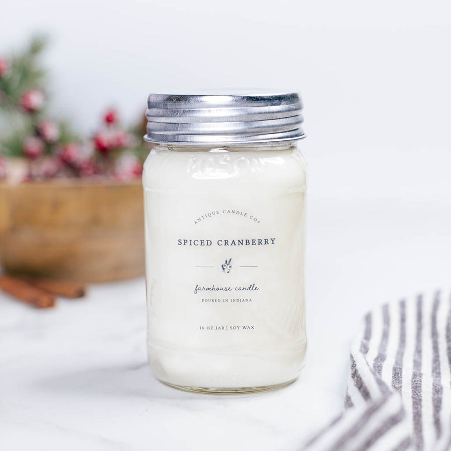 Spiced Cranberry Candle | 8oz & 16oz