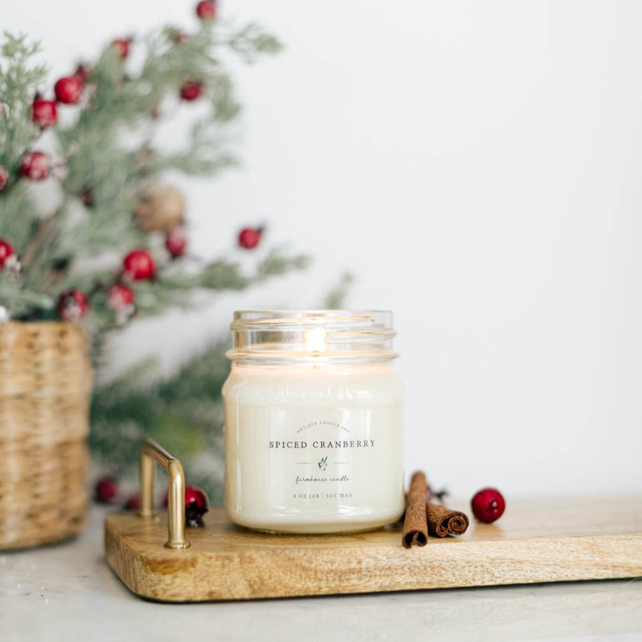 Spiced Cranberry Candle | 8oz & 16oz