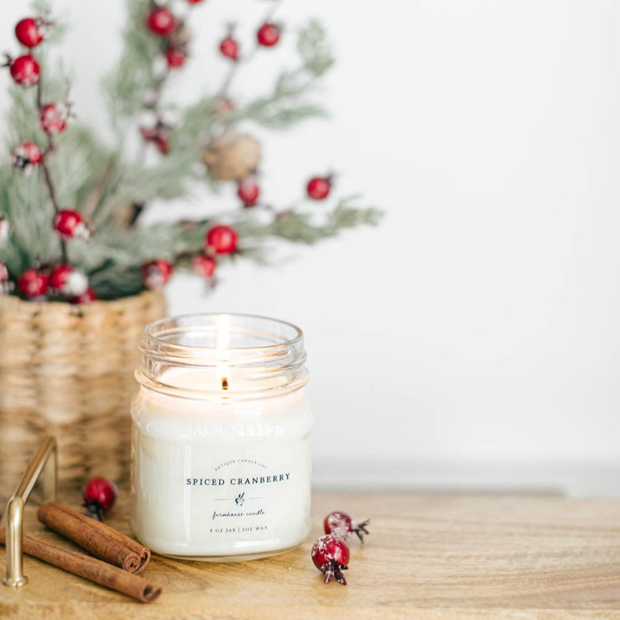 Spiced Cranberry Candle | 8oz & 16oz