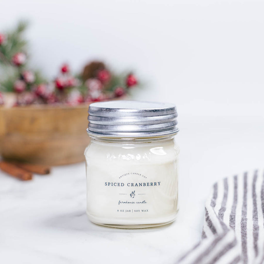 Spiced Cranberry Candle | 8oz & 16oz