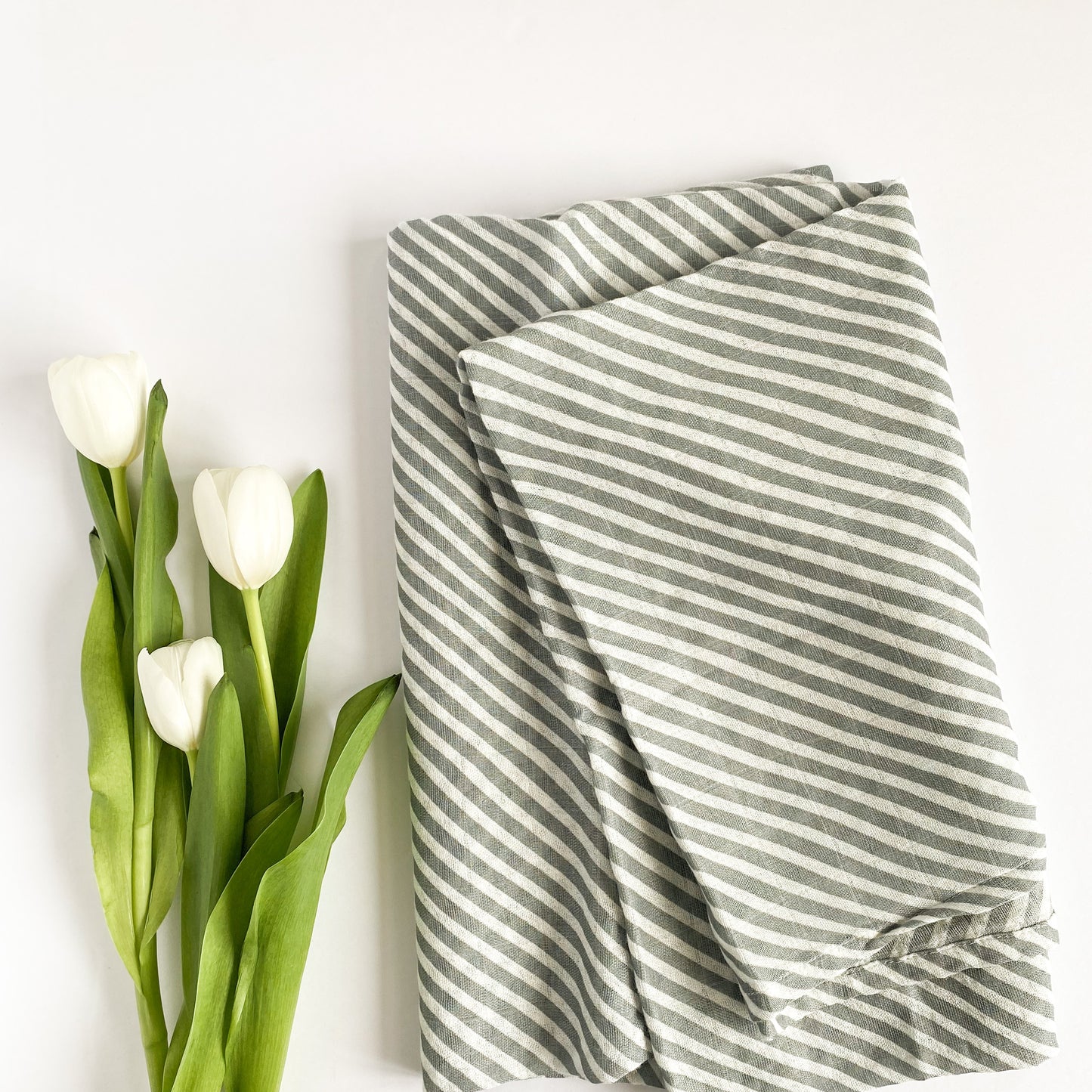Striped Muslin Blanket