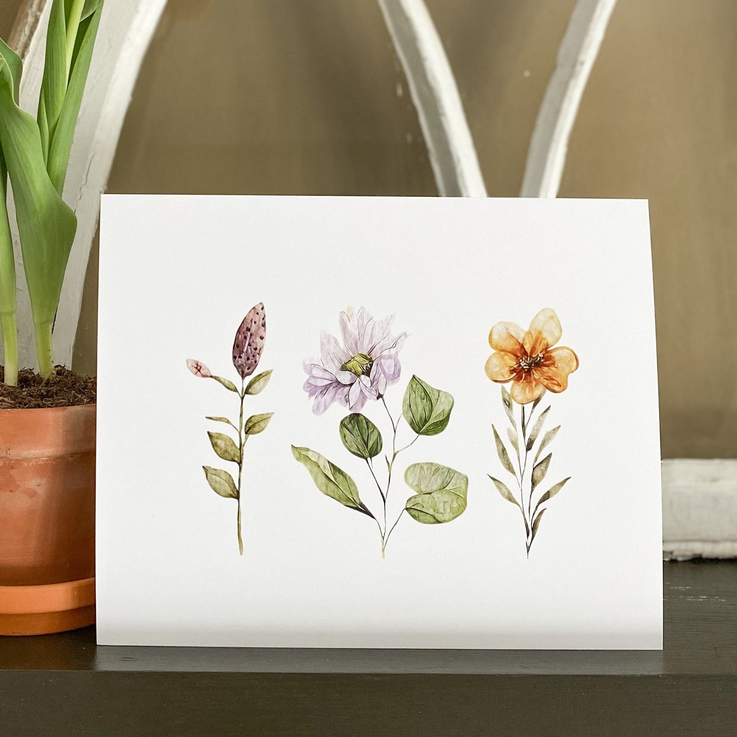 Floral Stems | 8x10” Single Art Print