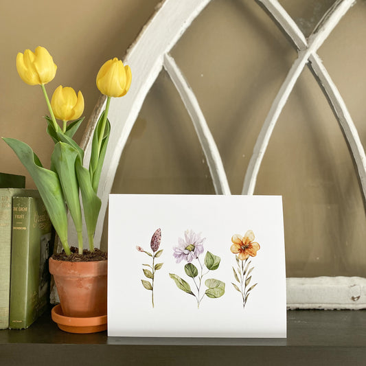 Floral Stems | 8x10” Single Art Print