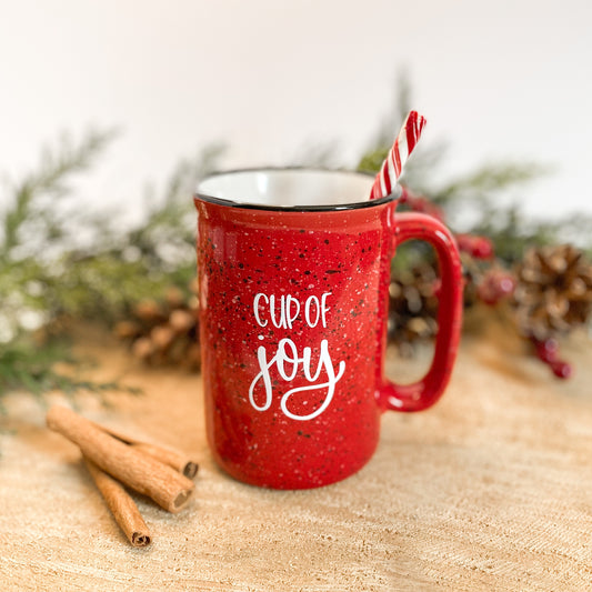Cup of joy | 12 oz camper mug