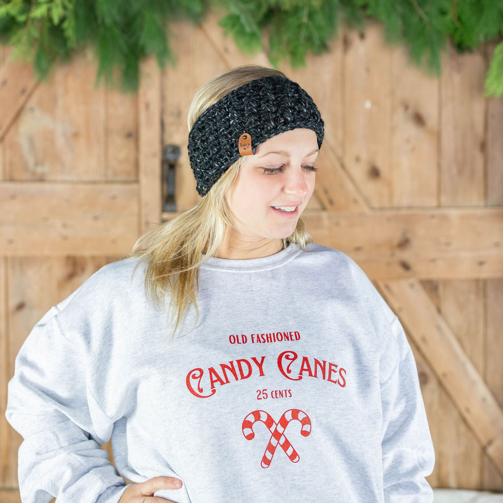 Old Fashioned Candy Canes | Ash Crewneck