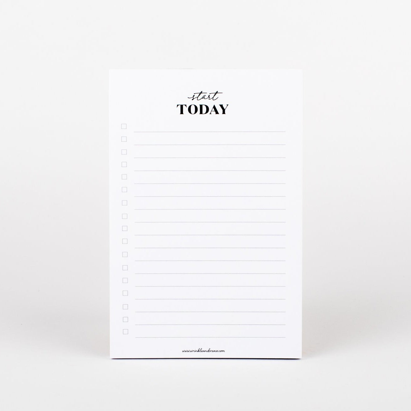 Start Today Notepad