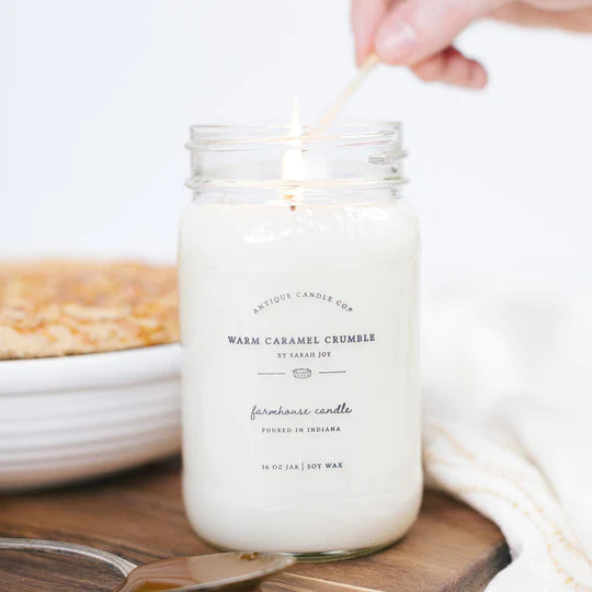 Warm Caramel Crumble Candle | 16 oz. & 8 oz.