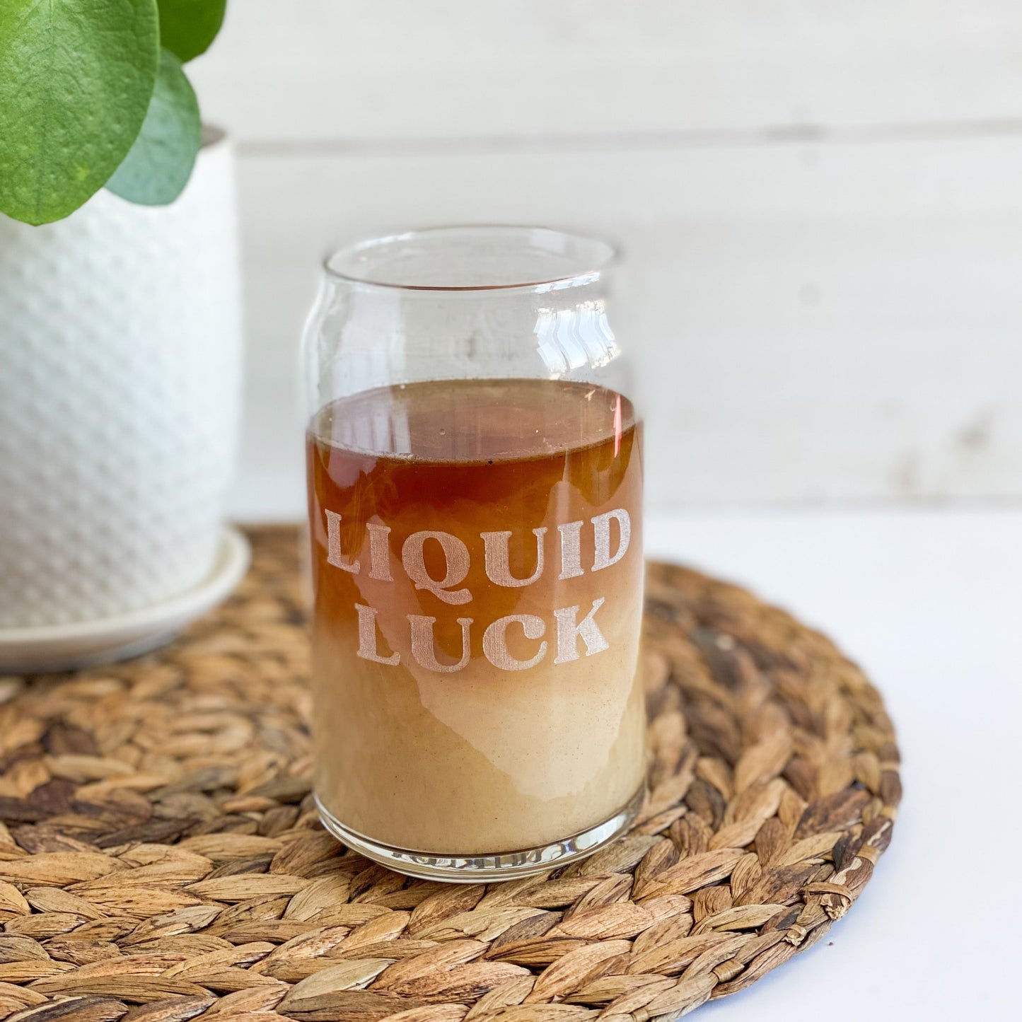 Liquid Luck Drinking Glass | 16 oz.
