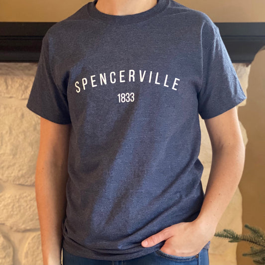 Spencerville | Navy | Unisex T-shirt