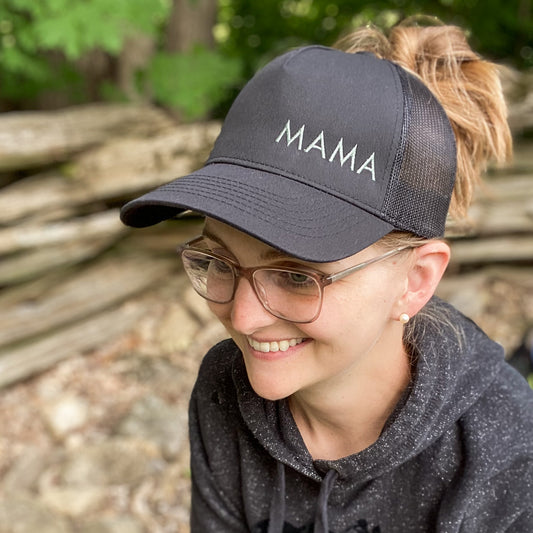 MAMA | Adult High Pony Cap